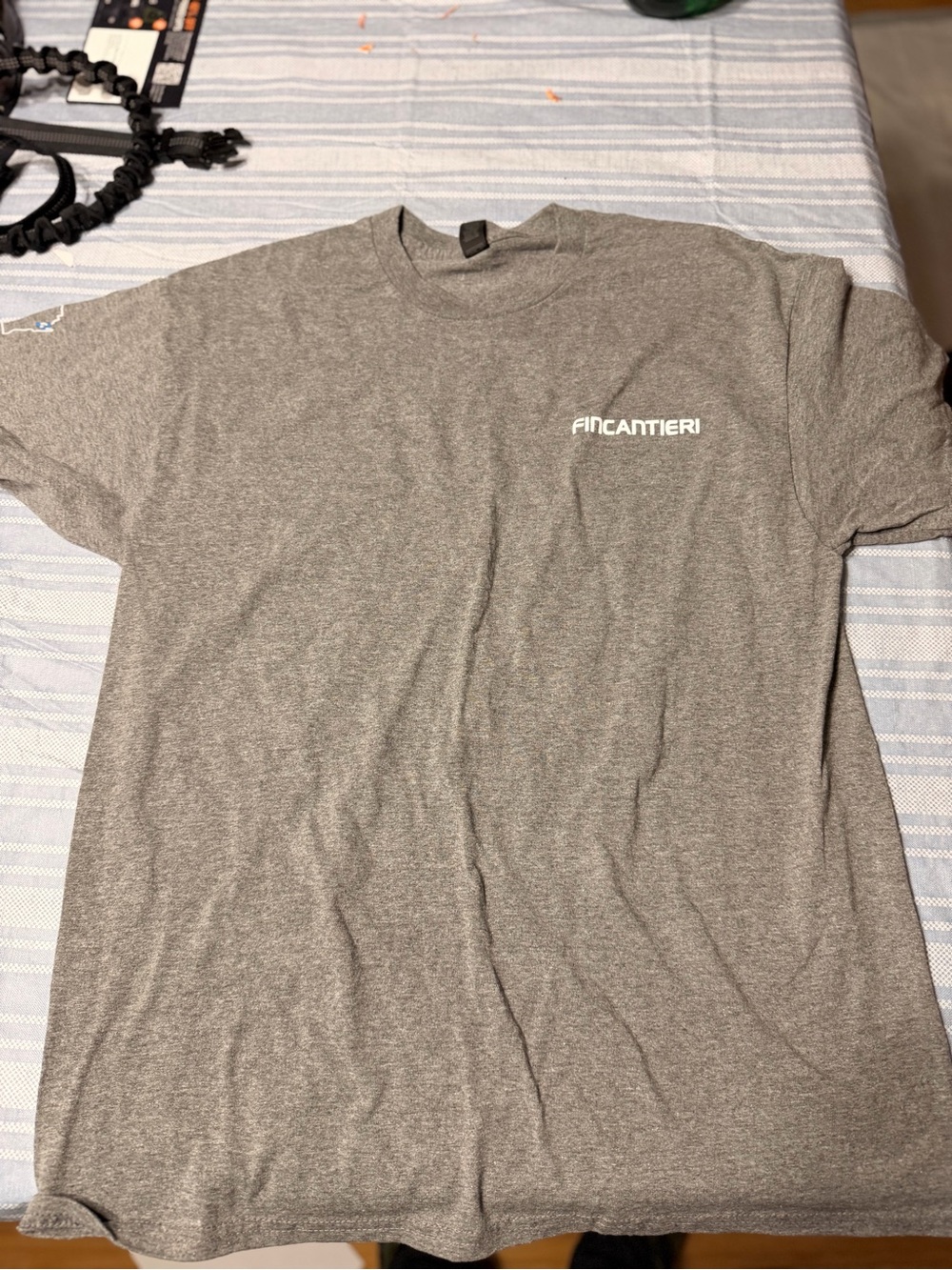 Men's Gray Logo T-Shirt